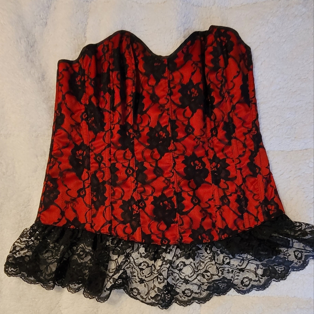 Lace corset